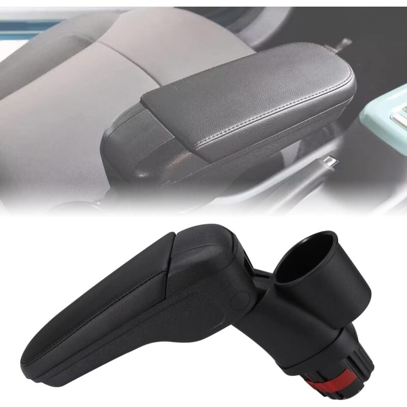 Accoudoir central avec compartiment de rangement pour Smart 453 Fortwo Forfour - Accoudoir pliable avec porte-gobelet