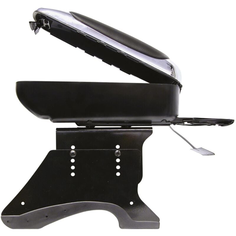 Accoudoir chrome noir