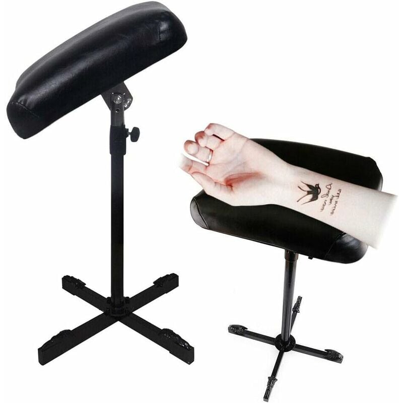 Senderpick - Accoudoir de tatouage réglable en hauteur 65-110 cm accoudoir de tatouage avec support trépied support de jambe accoudoir de tatouage