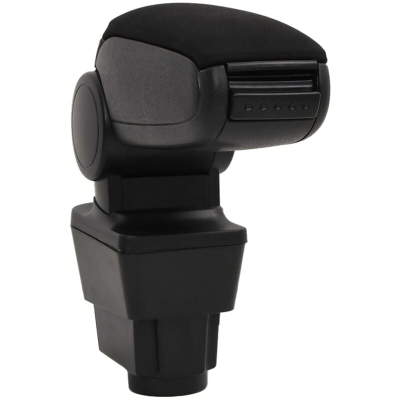 Destockoutils - vidaXL Accoudoir de voiture noir 11x35x(32-49) cm abs