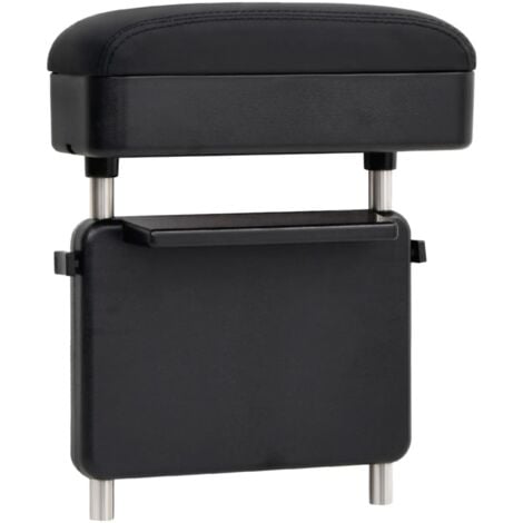 Accoudoir de voiture universel noir 23x8x(30-38) cm ABS vidaXL