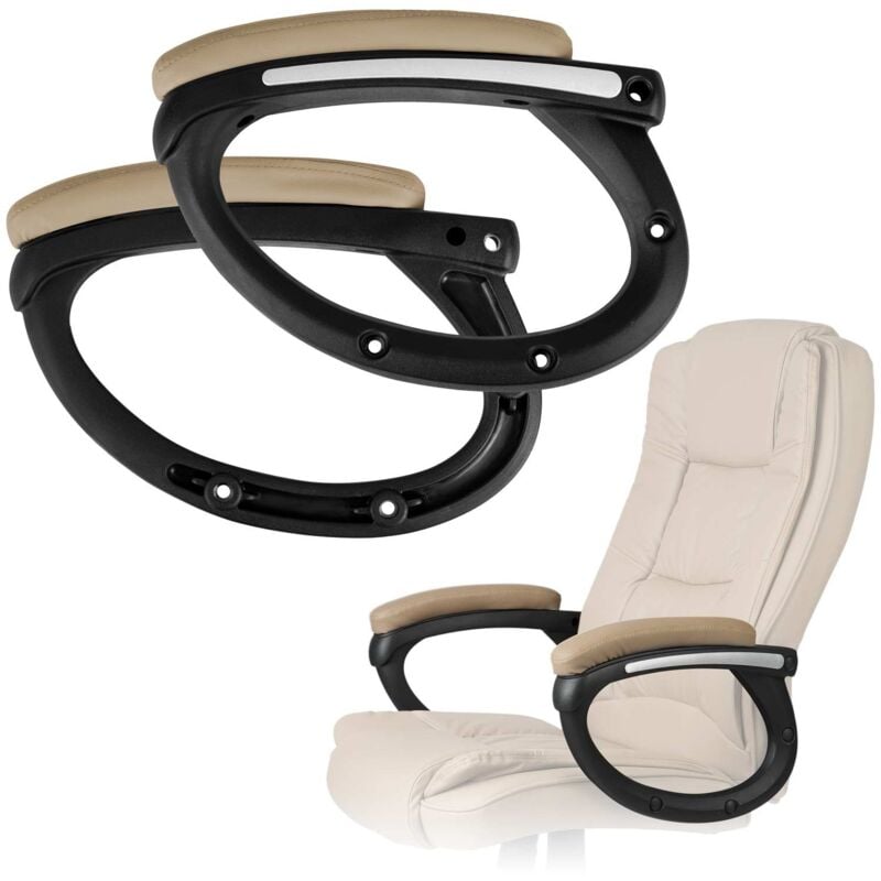 Accoudoirs beiges pour le fauteuil Porto