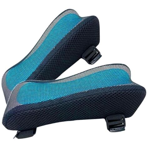 Accoudoirs (lot de 2)  Accoudoirs confortables pour sièges  Rembourrage moelleux, adaptés aux chaises, fauteuils roulants, canapés et sièges ergonomiques
