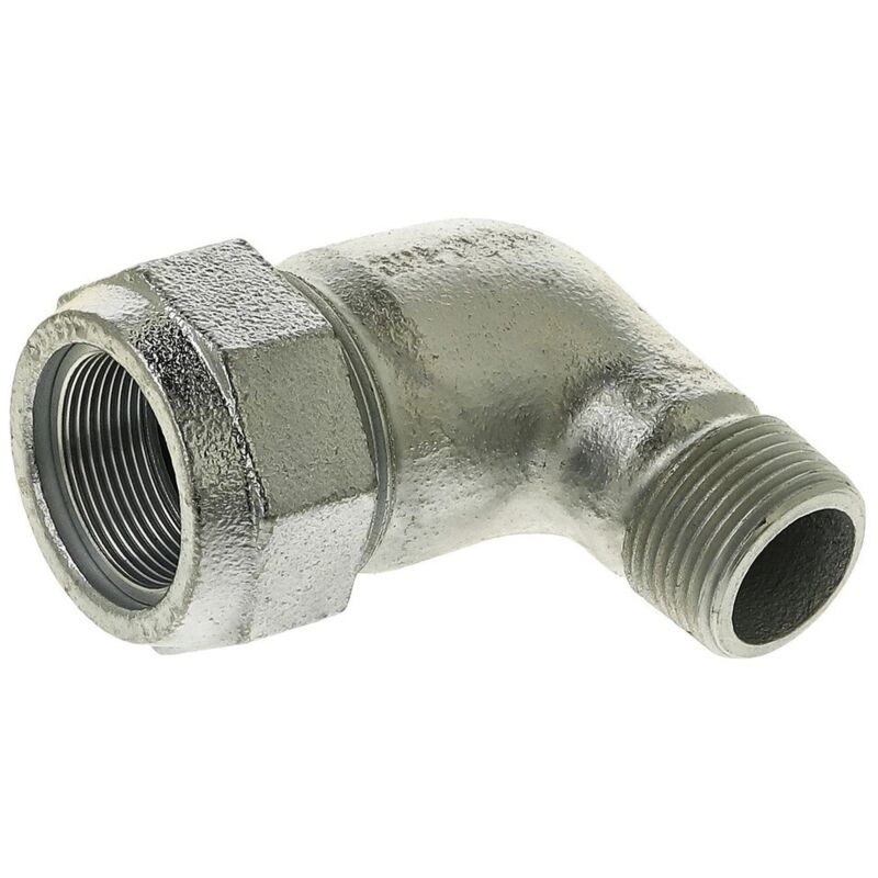 Accoup de serrage en fonte malleable fem/fem, Gaz pn 4, eau pn 16, Typee wa 1' fil mâle