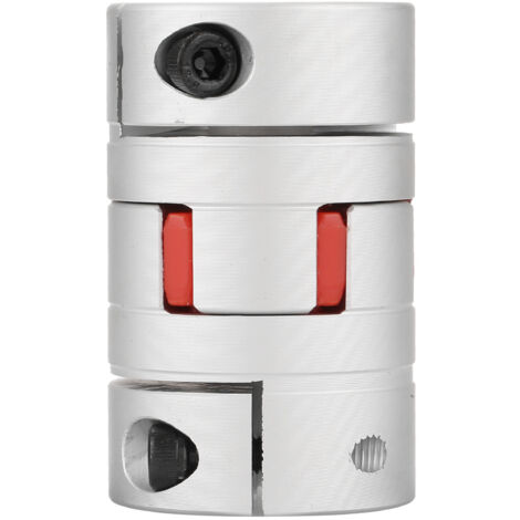 Accouplement d'arbre à mâchoire, araignée flexible CNC, taille compacte, simple pour connecter un servomoteur, un encodeur de moteur pas à pas