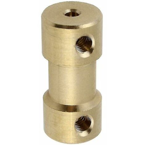 Accouplement en laiton Accouplement en laiton Pièces de transmission Moteur Modèle de rigidité du moteur Accouplement à couple élevé