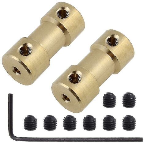Accouplement en laiton Accouplement en laiton Pièces de transmission Moteur Modèle de rigidité du moteur Accouplement à couple élevé