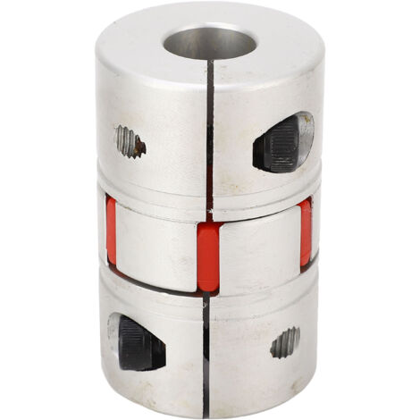 Accouplement flexible à manchon en alliage d'aluminium pour moteur, alésage de 16mm, joint de transmission haute flexibilité