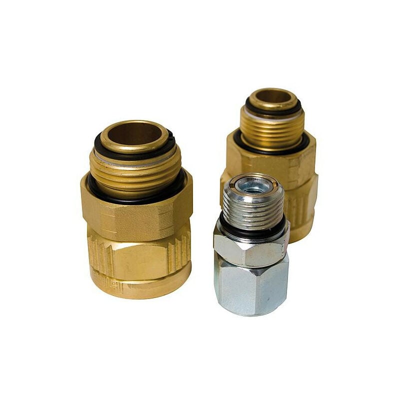 Accouplement rotatif laiton avec joint torique 1/2'' avec filet fem/filet male