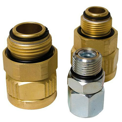 Accouplement rotatif laiton avec joint torique 3/4'' avec filet fem/filet male