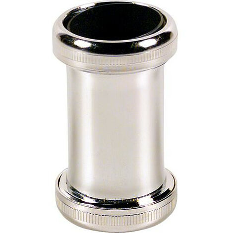 accouplements laiton chrome 32 x 32 mm, avec 2 joints coniques