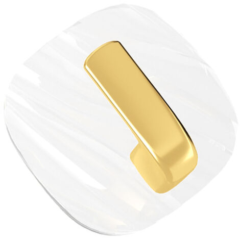 Accroche Adhesive de style Premium : 4pcs Modèle Pro, ABS/Acrylique, Transparent, Porte Tout