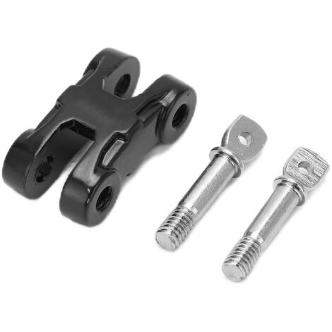 Accroche de remorquage en métal pour pare-chocs avant et arrière, accessoire de treuil pour voiture RC, noir