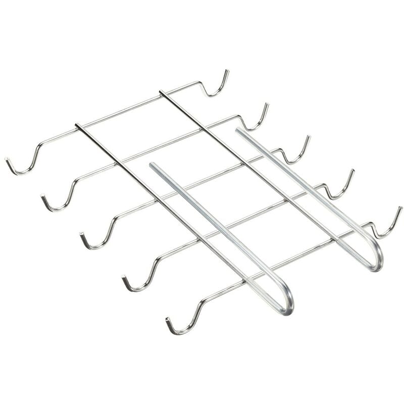 Wenko - Insert porte-tasses pour 10 tasses, chrome