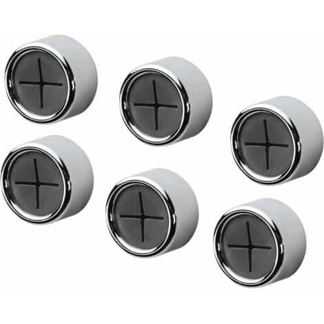 Accroche Torchon, 6 Pièces Porte Torchon, Accroche Torchons Adhesif, ABS Rond Porte Torchon Cuisine, Aucun Perçage Requis, pour Salle De Bain, Armoire Et Placard