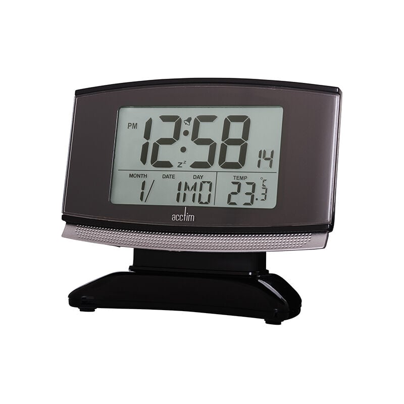 Image of Acura Alarm Clock Black - Acctim