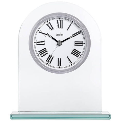 Acctim Adelaide Mantel Clock Silver