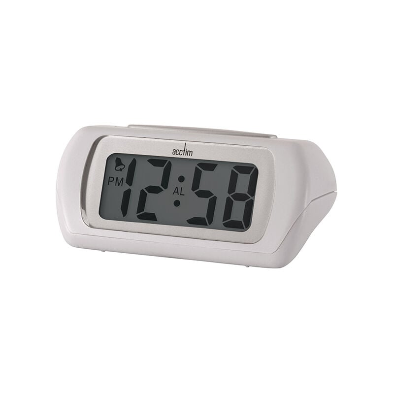 Image of Acctim Auric Alarm Clock White