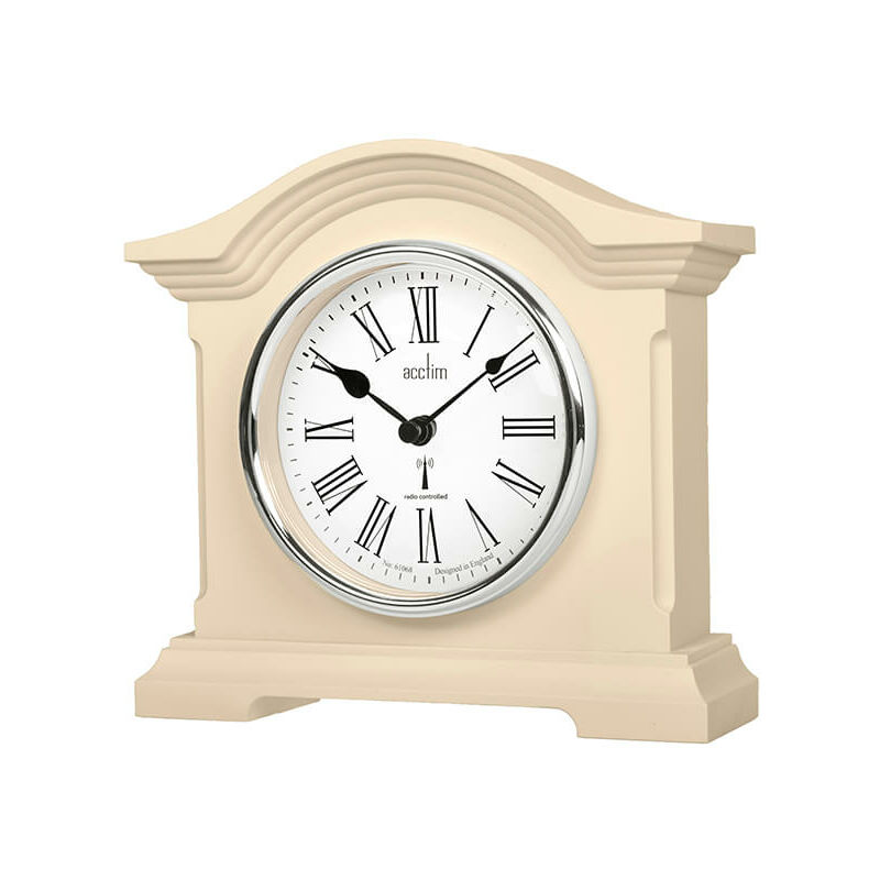Image of Chestfield Mantel Clock Cream - Acctim
