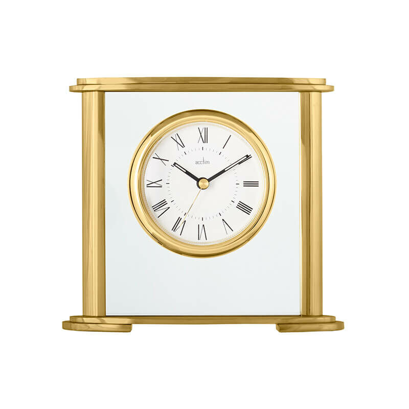 Image of Colgrove Mantel Clock Gold - Acctim