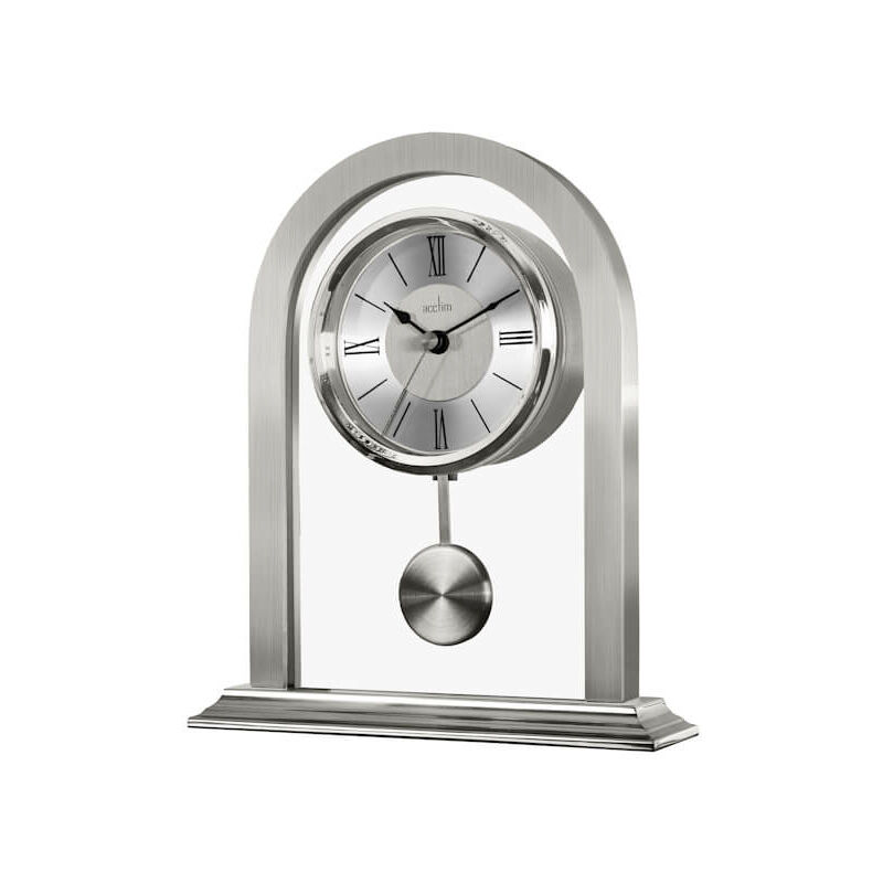 Image of Colney Silver Clock - Acctim
