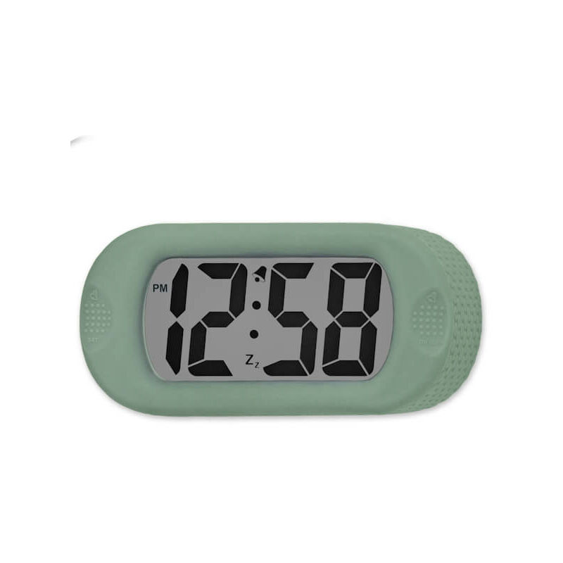 Image of Silicone Pale Green Clock - Acctim