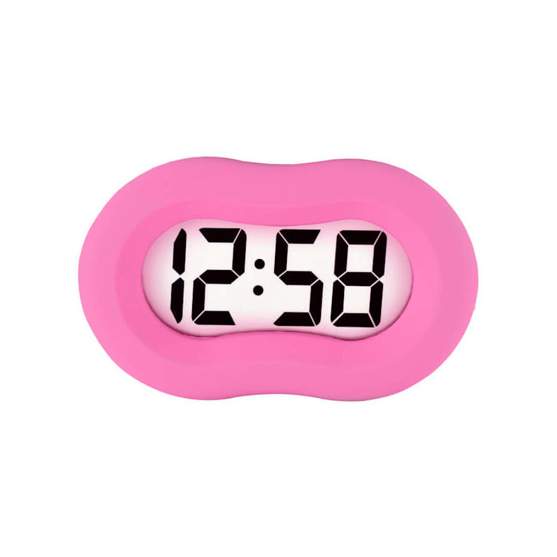 Image of Vierra Hot Pink Clock - Acctim