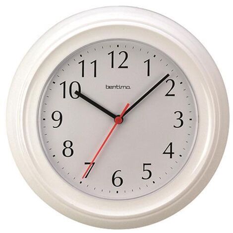 Acctim Wycombe Wall Clock White