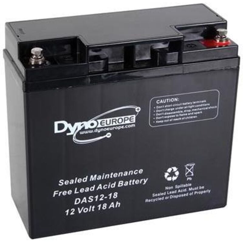 Mpl Power Elektro - accu acide-plomb 12 v - 18 ah 180 x 76 x 167 mm