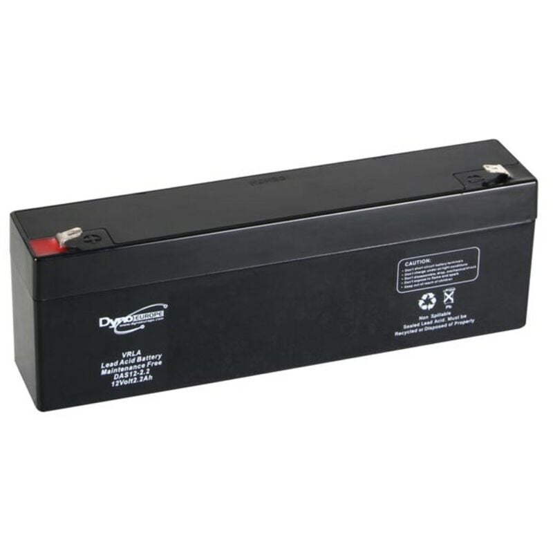 Dyno Europe - accu acide-plomb 12V-2.2Ah 177.5x34x66mm