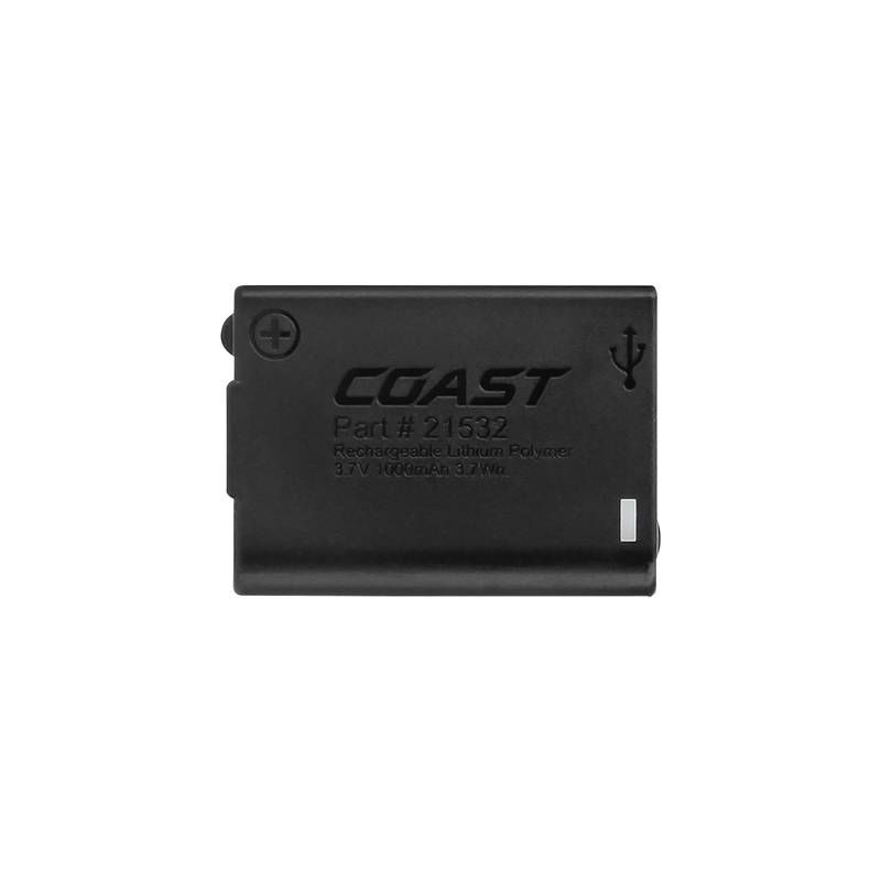 Coast - accu de rechange noir 21532