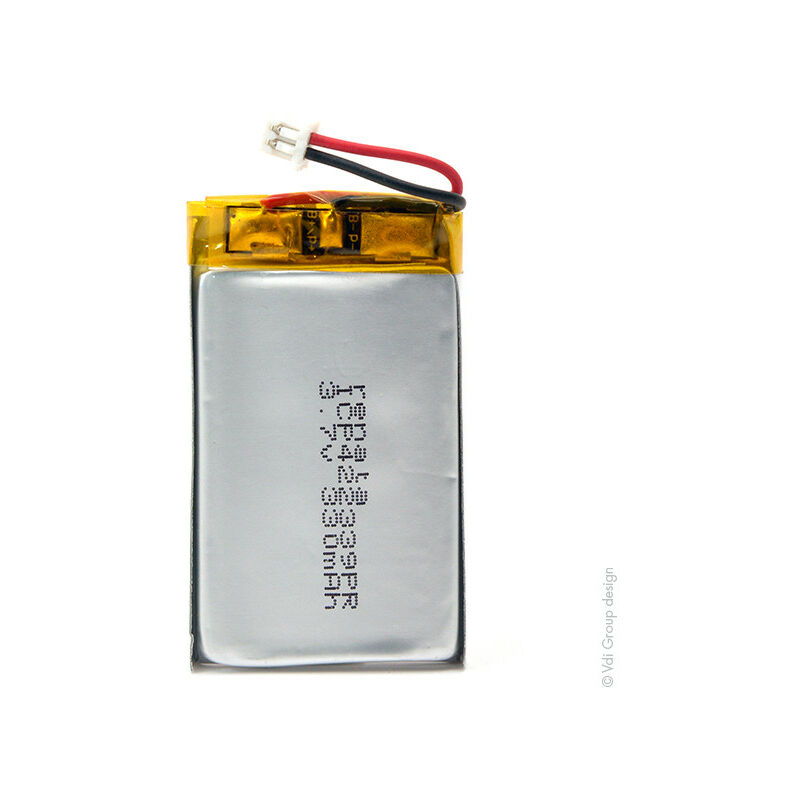 Batterie Li-Po 1S1P ICP422339PR + pcm UN38.3 3.7V 330mAh Molex - Renata/swatch Group