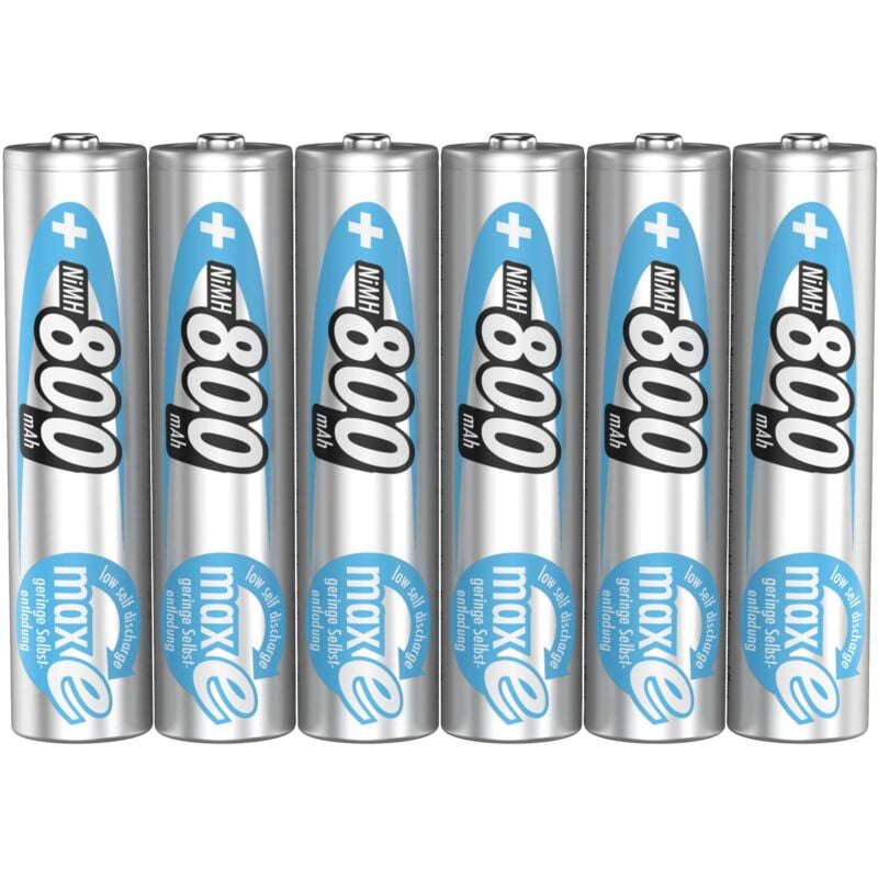 Ansmann - maxE HR03 Pile rechargeable LR3 (aaa) NiMH 800 mAh 1.2 v 6 pc(s)