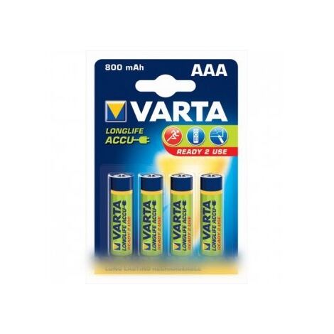 accu varta 1,2v-800mah ni-mh hr03 aaa