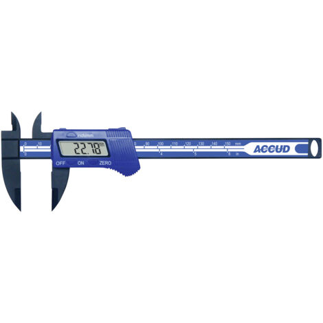 Accud  1599559 Digitaler Messschieber  150 mm