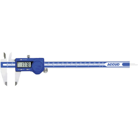 Accud 1601075 Digitaler Messschieber 200 mm