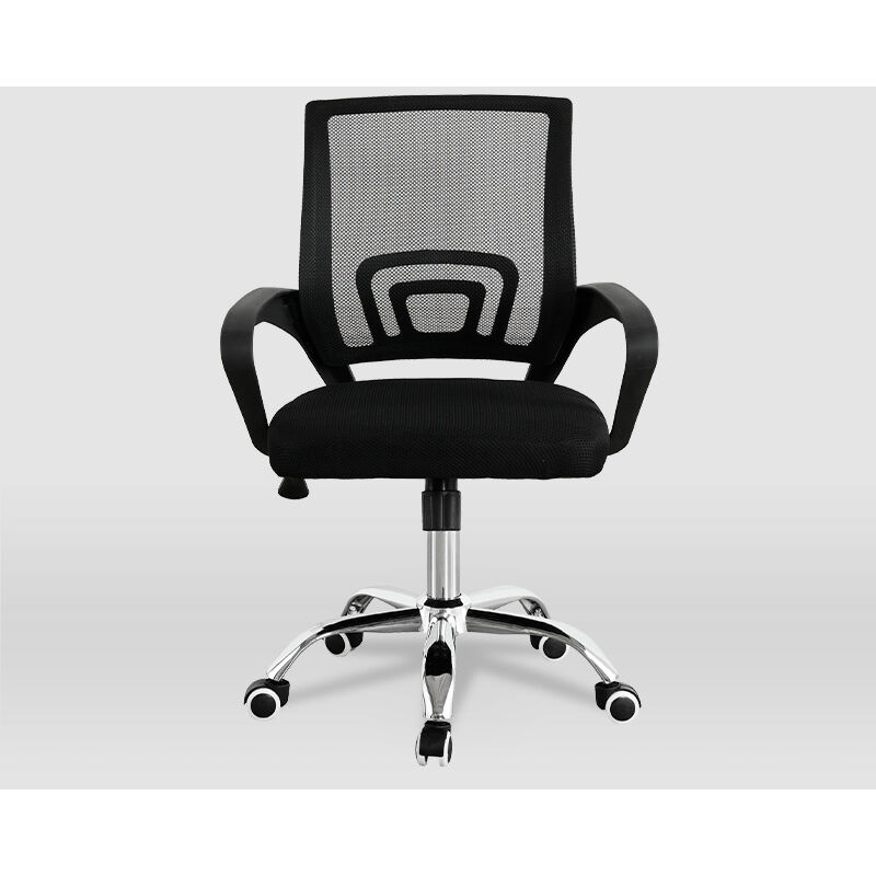 Chaise d'étude pour enfants modèle Ribadeo en couleur noire