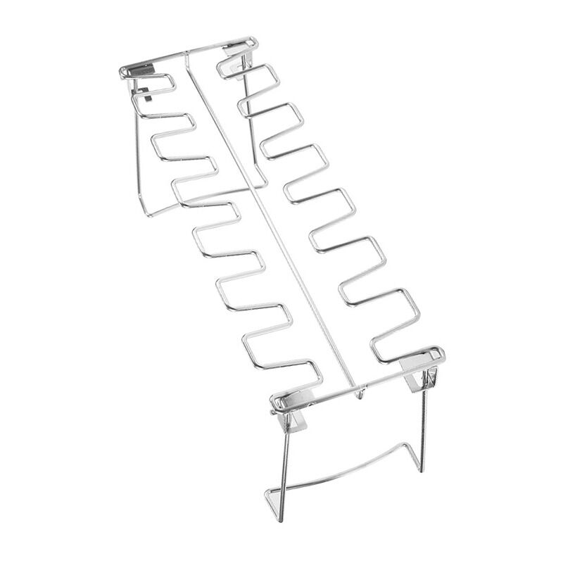 Accueil portable en acier inoxydable pliant cuisse de poulet, barbecue plaque Grill, 35 12 14.5cm