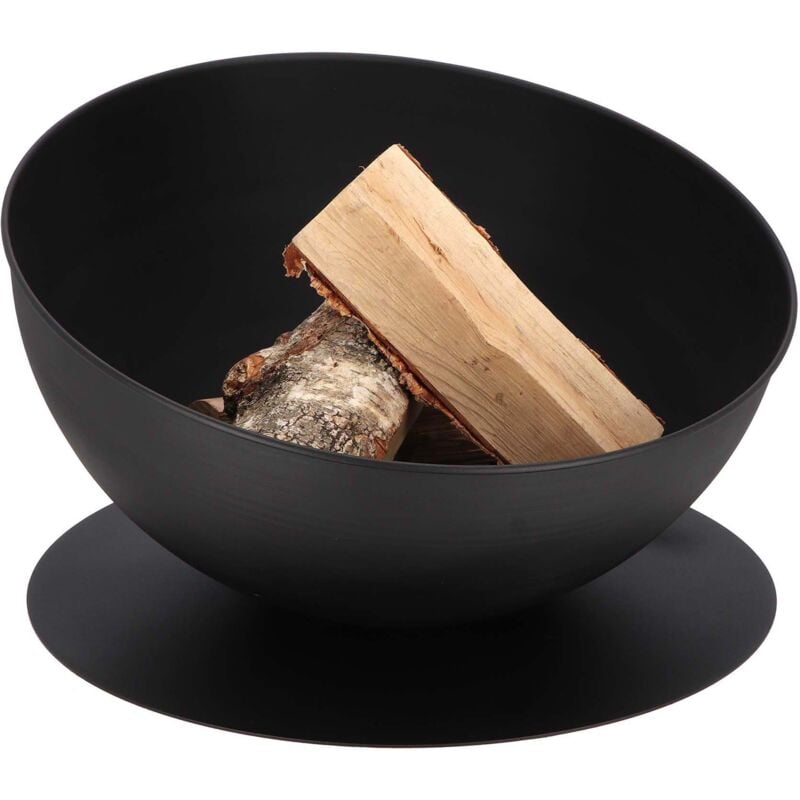 Esschert Design - Braséro rond incliné sur disque en fer