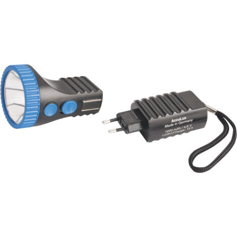 AccuLux PowerLux LED Taschenlampe  akkubetrieben 200 lm 6 h 215 g