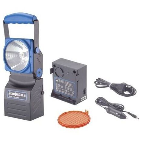Acculux SL 5 torcia LED senza fili nera e blu