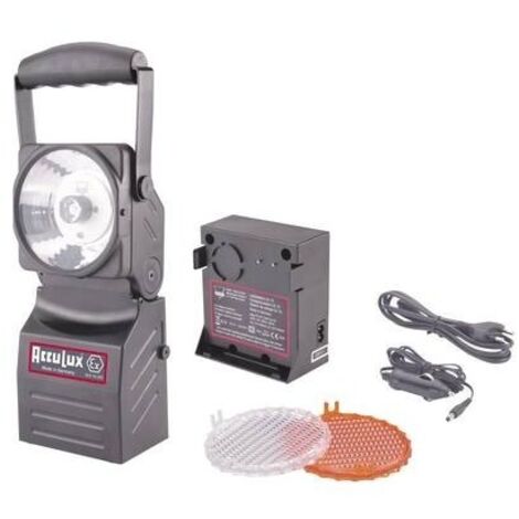 AccuLux SLE 16 lampada portatile nera 180 lumen