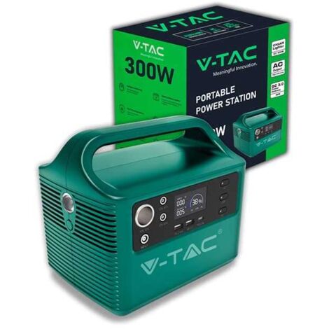 Accumulatore al Litio 252Wh 300W Ricaricabile Compatibile con Fotovoltaico Portatile