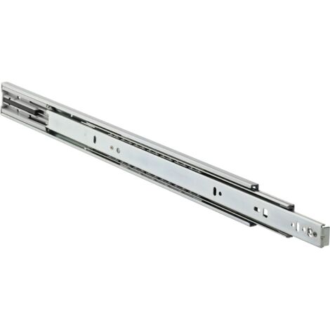 Accuride 3832EC-D Kugelkäfigführung Soft Close - Schubkastenauszug Länge 350mm Vollauszug Tragkraft 43kg, Stahl verzinkt