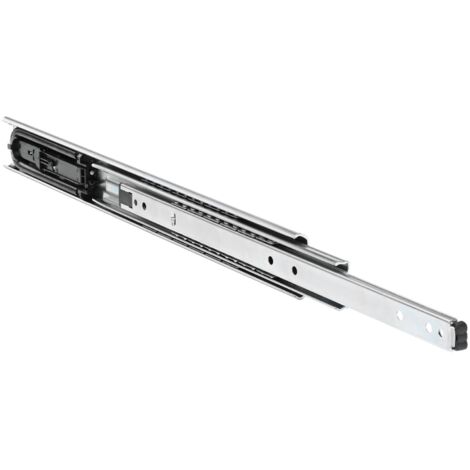 Accuride Kugelauszug Schubladenschiene DZ5321EC 900mm - Schubladenauszug Vollauszug mit Soft Close Dämpfung, Stahl verzinkt