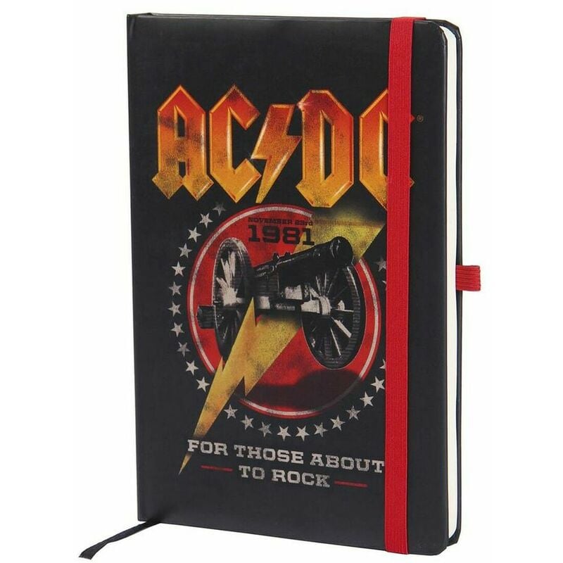 

Ac/dc - ACDC Cuaderno de Notas ACDC Negro A5