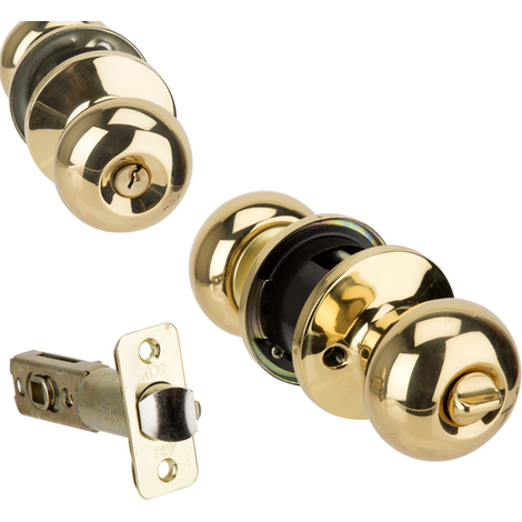 Ace Easy To Install Keyed Entry Door Knob Fits Most Doors