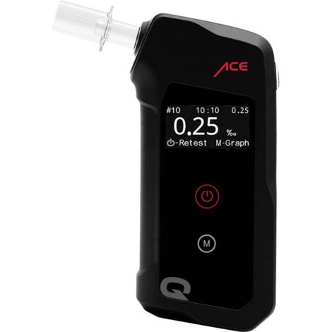 ACE Ethylomètre noir 0.00 à 5.00 ‰