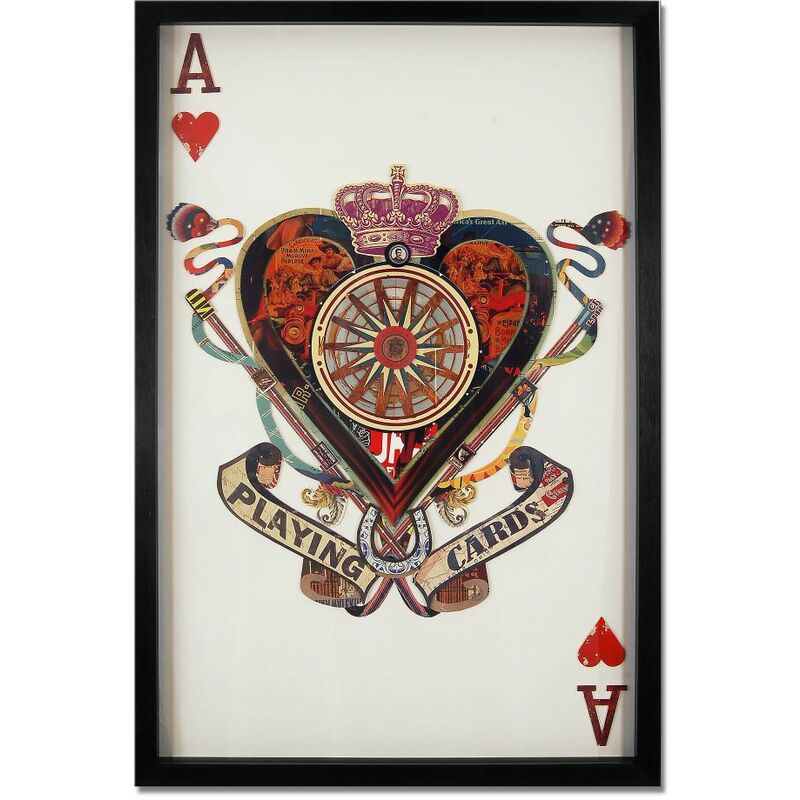 

Ace of Hearts cm 90x60x4cm SA016A1 - Artedalmondo