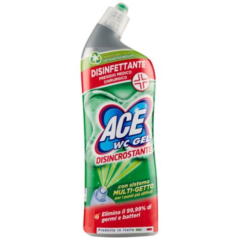 ACE WC GEL + SCARICO DISINCROSTANTE IN FORMATO DA 700 ML